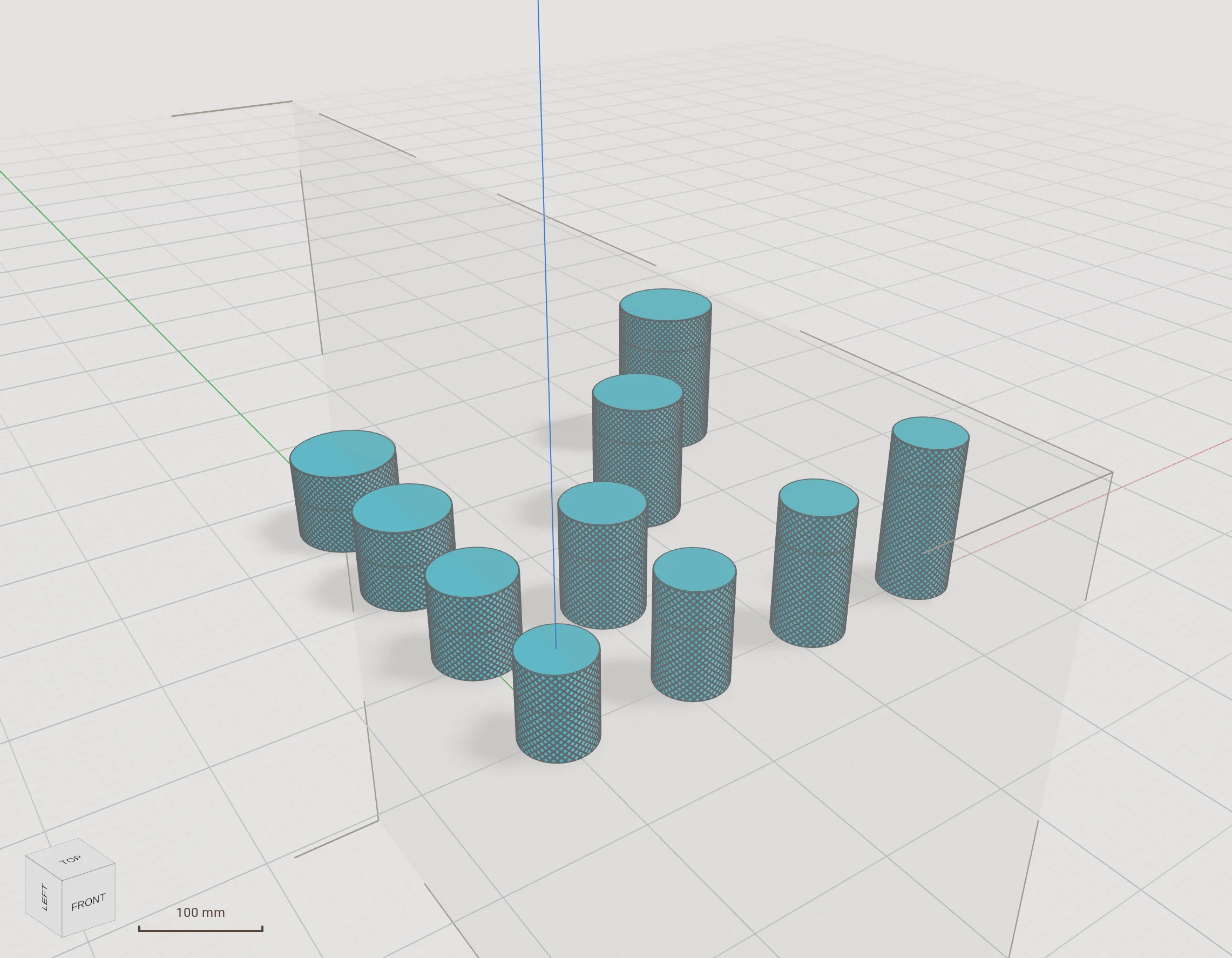 A 3D-printable box with a screw-on cap.